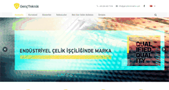 Desktop Screenshot of gencteknikmakina.com